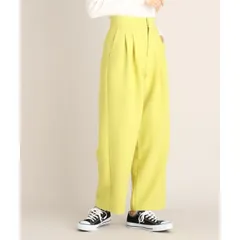 【定価¥6,050】THE SHOP TK カラーワイドパンツ