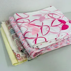 単衣 夏着物 5着 着物まとめ売り リメイク材料 m-052