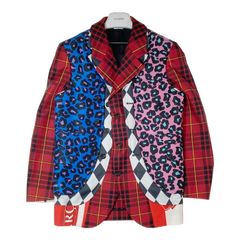 コムデギャルソンオムプリュス 2020AW パッチワークレギンス サイズM 色の抵抗」にギャルソンの真意を見るーーCOMME des GARÇONS