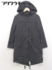 ■ ◎ JOURNAL STANDARD ジャーナルスタンダード 中綿 長袖 コート ブラック レディース  【中古】 【1107190004234】