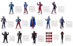 【中古】アクリルスタンド・アクリルパネル 全14種セット アクリルスタンド 「一番くじ ウルトラマンゼット＆ゼロ -新たな師弟-」 E賞 