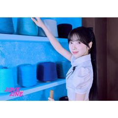 K-POP グッズ NiziU ニジュー MIIHI ミイヒ A4 ラミネート加工 ハングル 反切表つき 下敷き オリジナル WithU 虹プロ