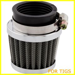 [Limited Quantity] Kijima Motorcycle Parts Power Air Cleaner, Universal 00°, Mounting Diameter 39mm, Overall Length 67mm, Outer Diameter 61mm, 102-038