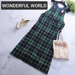 ワンダフルワールドのジャンバースカート 2025年最新】ワンダフルワールド ジャンパースカートの人気