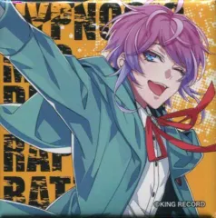 【中古】バッジ・ピンズ(キャラクター) 飴村乱数 「ヒプノシスマイク -Division Rap Battle- スクエア缶バッジ」 セガ限定