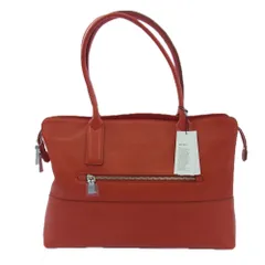 aniary アニアリ 36-02003 Artisan Leather レザー ビジネス ブリーフケース オレンジ レッド系【新古品】【未使用】【中古】のサムネイル