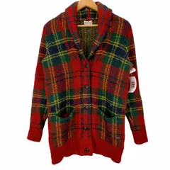 デニムアンドサプライ ラルフローレン DENIM & SUPPLY RALPH LAUREN チェック柄ショールカラーカーディガン メンズ JPN：XS のサムネイル