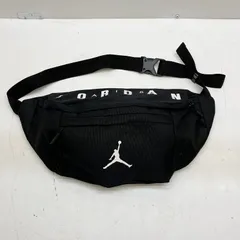 ◆ NIKE ナイキ ボディバッグ AIR JORDAN エアジョーダン クロスボディ 中古品 ブラック 0.25kg
