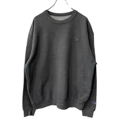 Champion ロゴスウェット トレーナー L グレー チャンピオン スウェットカットソー ワンポイントロゴ 古着卸 アメリカ仕入 a709-5192
