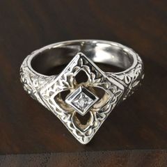 【研磨済】 Loree Rodkin Gothic リング 12号 silver 925 シルバー 指輪 ローリーロドキン