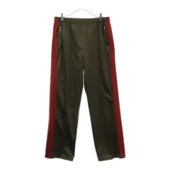 Needles (ニードルス) 24SS Nubian別注 TRACK PANT ヌビアン ジップアップポケットトラックパンツ カーキ NS1591