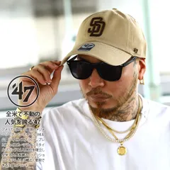 47 キャップ サンディエゴ パドレス メンズ レディース 春夏秋冬用 全2色 MLB Padres SD ロゴ 47brand フォーティセブン 帽子 cap ローキャップ 浅め おしゃれ かっこいい 刺繍 b系 ヒップホップ メール便 RGW21GWS