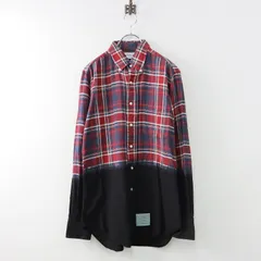 トムブラウン コムデギャルソン別注 THOM BROWN X COMME des GARCONS チェックグラデーションボタンダウンシャツ 2【2400013765312】のサムネイル