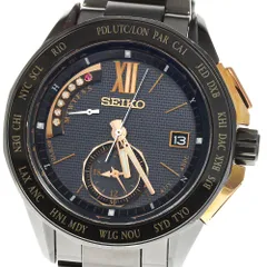 良品 SEIKO セイコー ブライツ 8B54-0BC0 ブラック メンズ SEIKO 箱・保付【SEIKO】セイコー ブライツ 8B54-0BB0/SAGA159