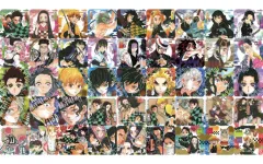 【中古】マグカップ・湯のみ 全45種セット+BOX購入特典 「鬼滅の刃 アートコースター」 ジャンプフェスタ2020グッズ