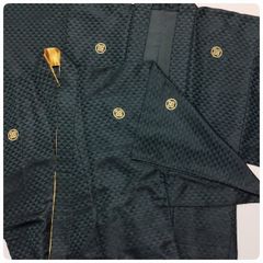 ★　美品　アンサンブル　羽織　長着　成人式　緑　★　n932