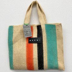 MARNI　マルニ　マーケット　トートバッグ 麻