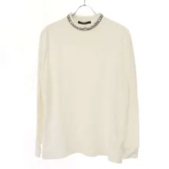 LOUIS VUITTON ルイヴィトン 19SS ロゴネックロングスリーブカットソー HUC HGY02W ホワイト Mのサムネイル