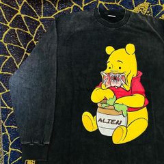 プーさん刺青コラージュロングTシャツ送料込 新品 L - メルカリ