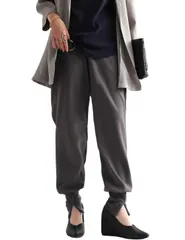 【即日発送】裾リブスリットパンツ [アンティカ] レディース ボトムス [antiqua] ロング AY-00014