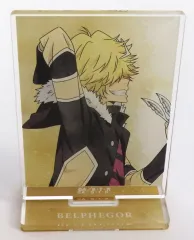 【中古】アクリルスタンド・アクリルパネル ベルフェゴール(10年後) 「家庭教師ヒットマンREBORN! POP UP STORE in ロフト 描き下ろし 歩みver. トレーディングアクリルスタンド」