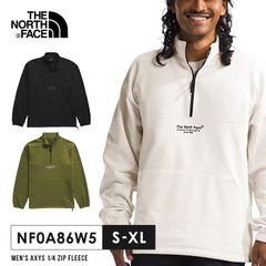 【THE NORTH FACE】ノースフェイス NF0A86W5  Men's AXYS 1⁄4 Zip Fleece /TNF メンズ ZIPフリース