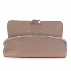 マルタンマルジェラ 11 Martin Margiela 11 14SS クラッチバッグ パーティーバッグ セカンドバッグ カウレザー 牛革 ピンクベージュ S56WF0032のサムネイル