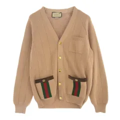 フリーダ期 GUCCI アルパカ アンゴラ カーディガン スウェード M