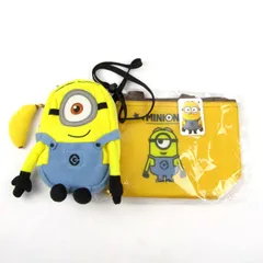 ミニオンズ 保冷バッグ・ポーチ 2点セット キャラクター まとめて レディース MINIONS 【中古】