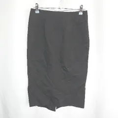 ◇ Θ LOUNGEDRESS ラウンジドレス 側面ファスナー 膝丈 タイト スカート サイズM ブラック レディース E  【1408220067916】のサムネイル