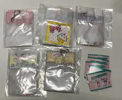 33. 【未開封】サンリオキャラクターズ PKG風ミニ小物入れ 全5種 コンプセット ◆●