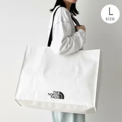 新品未使用 ノースフェイス バッグ 韓国 トートバッグ 大容量 Lサイズ ショッパー ターポリン エコバッグ ホワイトレーベル THE NORTH FACE WHITE LABEL KOREA Tarpaulin Eco Bag NG2PN62A L