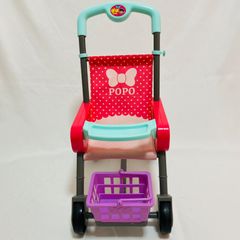 ぽぽちゃん　お買い物カート　ベビーカー　手押し車
