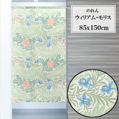 ■SIMON BAKER■のれん ウィリアムモリス「飛燕草」85×丈150cm ×5枚セット【日本製】暖簾 スタジオジブリ 家紋 トトロ 千と千尋 スヌーピー 目隠し 伊藤若冲【匿名配送らくらくメルカリ便 全国送料無料】