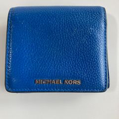 MICHAEL KORS マイケルコース ミニ財布 青