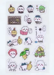 【中古】シール・ステッカー 集合(背景 紫色) ぷくっとシール2 「ちいかわ なんか小さくてかわいいやつ」