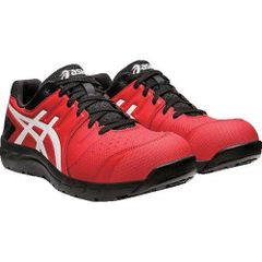 asics 安全靴 レッド ブラック JSAA合格品 - メルカリ
