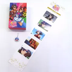 【中古】グッズセット 3大特典セット 「Blu-ray ウマ娘 プリティーダービー Season3 ウマ箱3 トレーナーズBOX」 Amazon.co.jp全巻購入特典