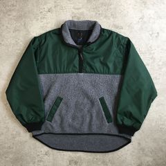 90s J.CREW SPORT 2tone Half Zip Fleece ジェークルー スポーツ