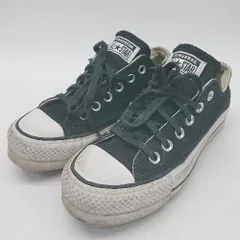 ◇ Θ コンバース 厚底 チャックテイラーオールスターリフトロープラットフォーム サイズ23 ブラック系 レディース E  【1507280005842】