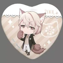 【中古】バッジ・ピンズ(キャラクター) 棗巳波 「アイドリッシュセブン in ナンジャタウン ～4th Aniversary Festival～ 君とナンジャで愛なニャイト! ハート缶バッジ」