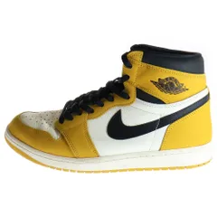 NIKE (ナイキ) AIR JORDAN 1 RETRO HIGH OG Yellow Ochre DZ5485-701 エアジョーダン1 イエローオークル ハイカットスニーカー シューズ イエロー/ホワイト US11/29.0cm