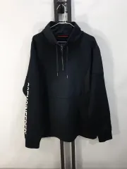 ジョーダン アノラック ENGINEERED GARMENTS(エンジニアードガーメンツ) テック ライト ハーフジップ トラックトップス 黒 xl