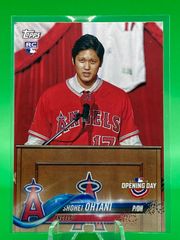 大谷翔平2018ToppsOpening Day Rookie Card 200