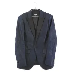 DSQUARED2 (ディースクエアード) デニム テーラードジャケット ネイビー/ブラック