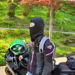 夏用 UVカット バラクラバ　冷感 マスク ヘルメットインナー フェイスカバーのサムネイル