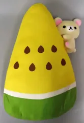 【中古】ぬいぐるみ コリラックマ ひんやりスイカぬいぐるみXL 「リラックマ」