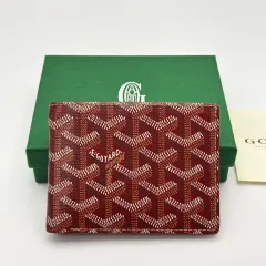 希少　GOYARD　ゴヤール　財布　ヴィクトワール　ウォレット　黒×赤 2025年最新】ゴヤール ヴィクトワールの人気アイテム - メルカリ