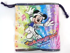 【中古】バッグ ミッキーマウス 巾着 「ディズニー クラブマウスビート」 東京ディズニーランド限定