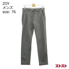 サイズ：79 ZOY ゾーイ  起毛 羊毛パンツ  グレー系 [240101415438] ゴルフウェア メンズ ストスト ZOY(ゾーイ)｜中古ゴルフウェア通販サイトSTST(ストスト)